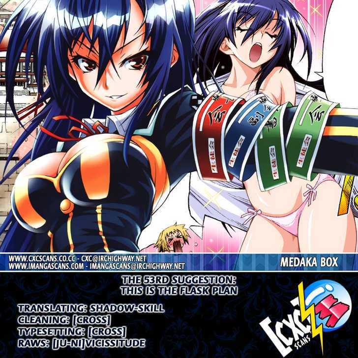 Medaka Box - Vol.7 Chapter 53 : This Is The Flask Plan