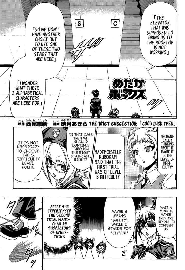 Medaka Box - Vol.12 Chapter 101 : Good Luck Then