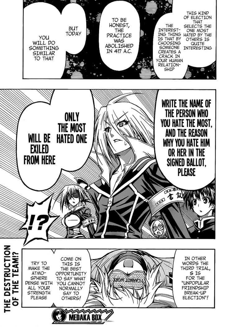 Medaka Box - Vol.12 Chapter 101 : Good Luck Then