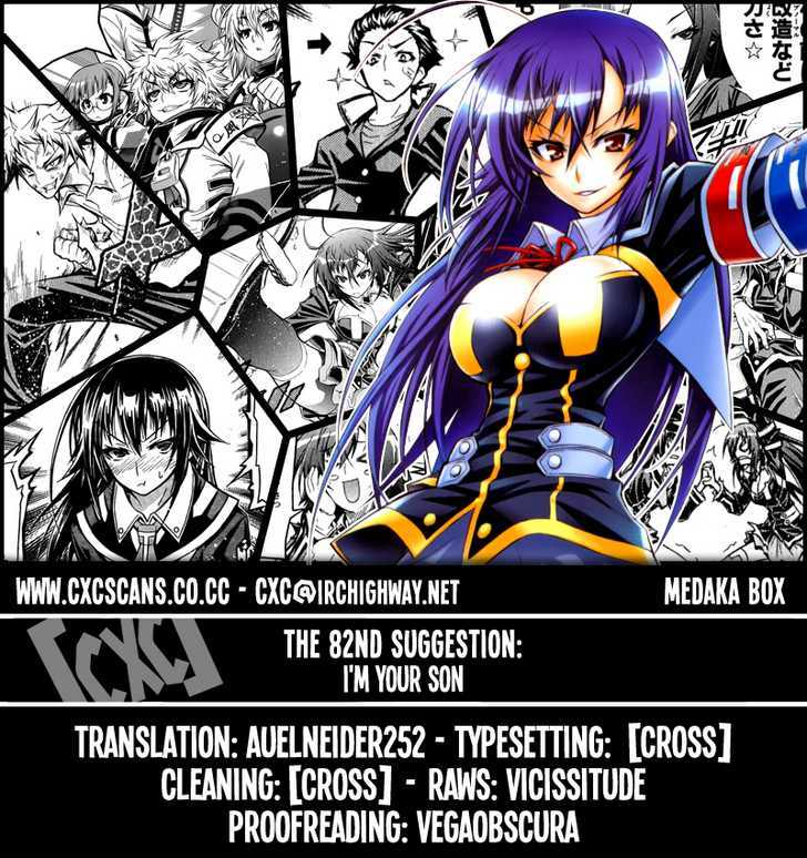 Medaka Box - Vol.10 Chapter 82 : I M Your Son