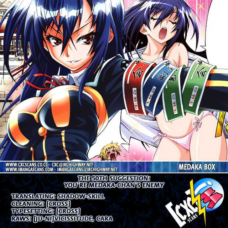 Medaka Box - Vol.6 Chapter 50 : You Re Medaka-Chan S Enemy