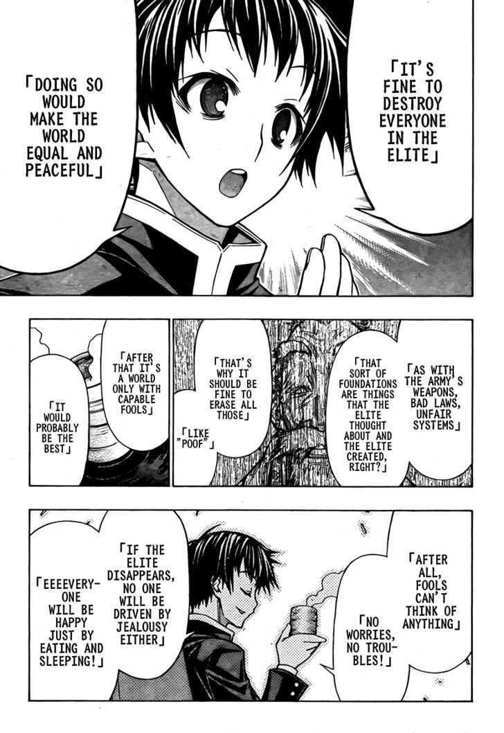 Medaka Box - Vol.7 Chapter 57 : I Dislike Being Frank