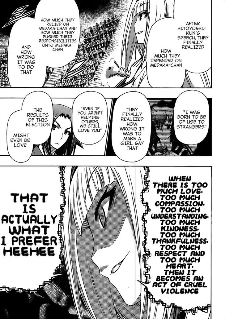 Medaka Box - Vol.16 Chapter 139 : I Thought That It Was Wrong For Me To Live