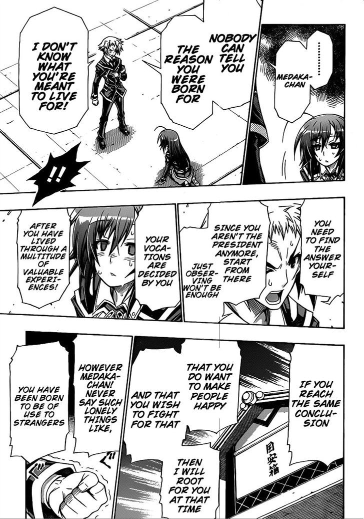 Medaka Box - Vol.16 Chapter 139 : I Thought That It Was Wrong For Me To Live