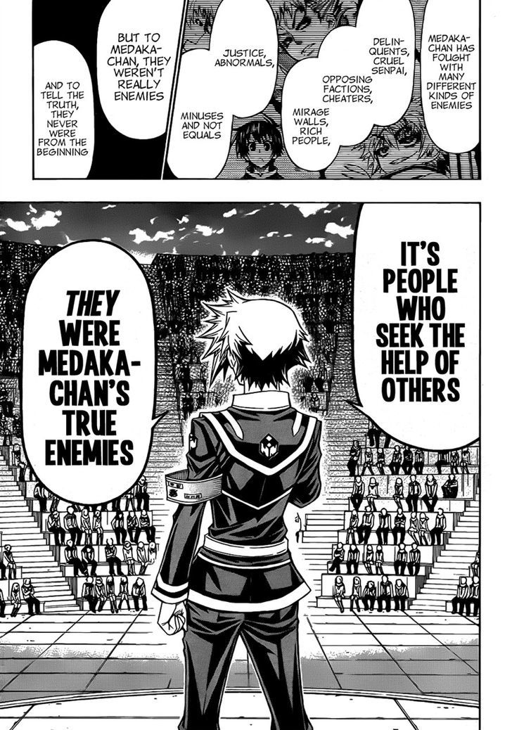 Medaka Box - Vol.16 Chapter 138 : If You Wish To Change Medaka-Chan