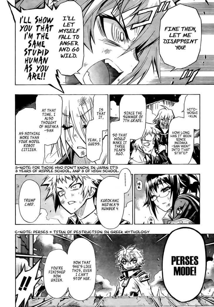 Medaka Box - Vol.3 Chapter 19 : Kurokami Medaka S 4Th Trump Card