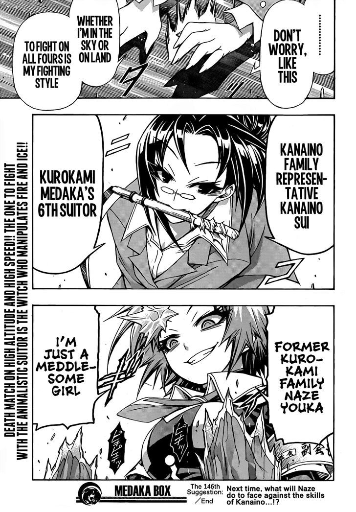 Medaka Box - Vol.17 Chapter 146 : I Didn T Mean To Laugh