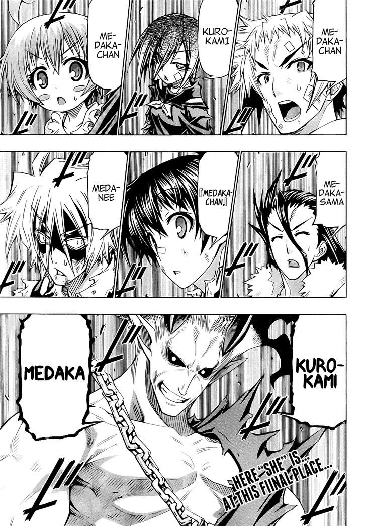 Medaka Box - Vol.21 Chapter 178 : I Cannot Promise That