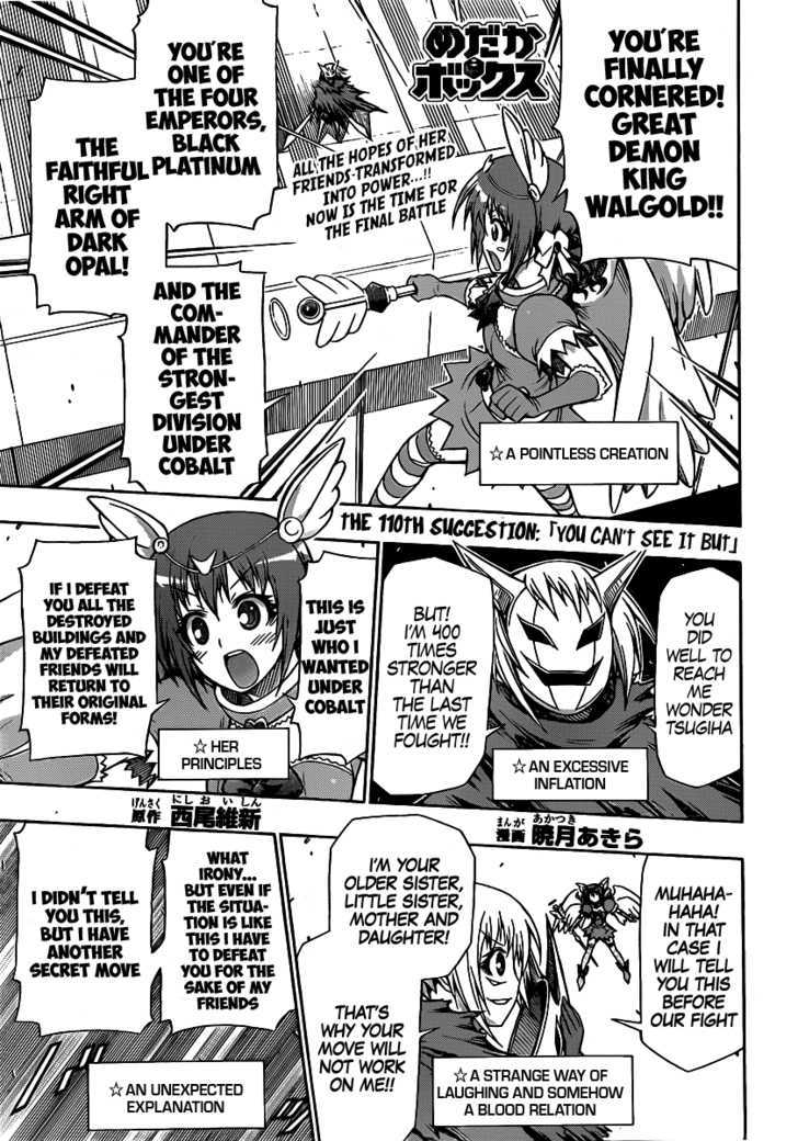 Medaka Box - Vol.13 Chapter 110 : You Can T See It But