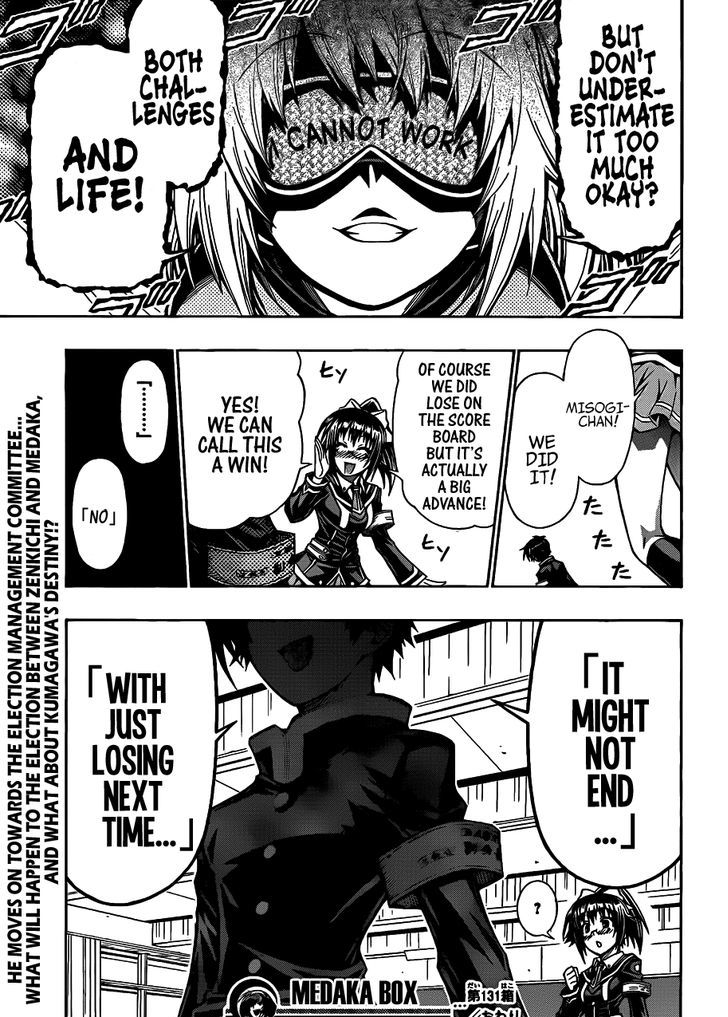 Medaka Box - Vol.15 Chapter 131 : You Can Set A Trap