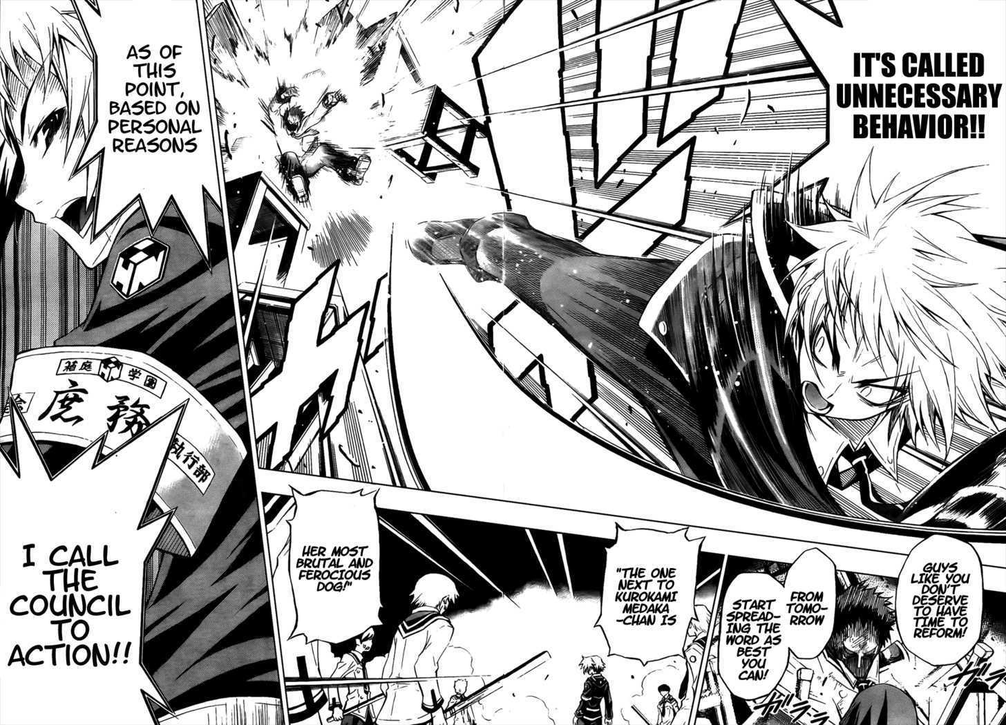 Medaka Box - Vol.1 Chapter 4 : That S Unnecessary Behavior