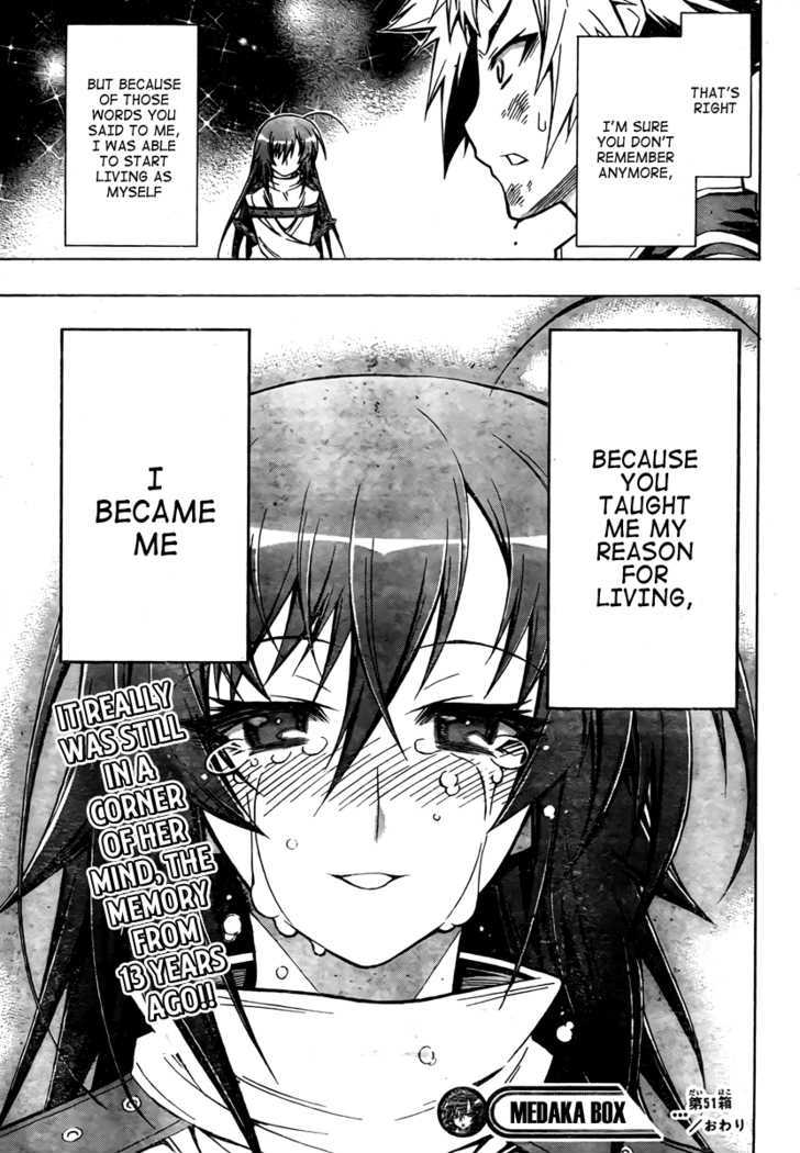 Medaka Box - Vol.6 Chapter 51 : Then You Tell Me