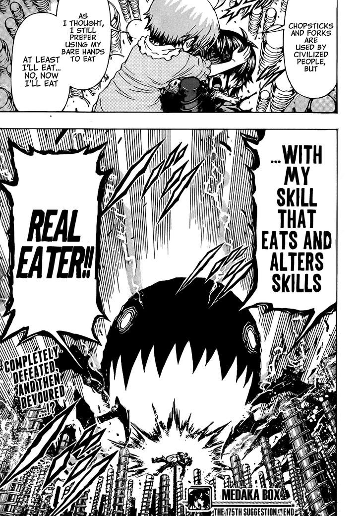 Medaka Box - Vol.20 Chapter 175 : Real Eater