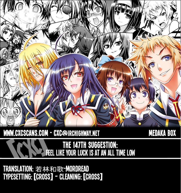 Medaka Box - Vol.17 Chapter 147 : Feel Like Your Luck Is At An All Time Low