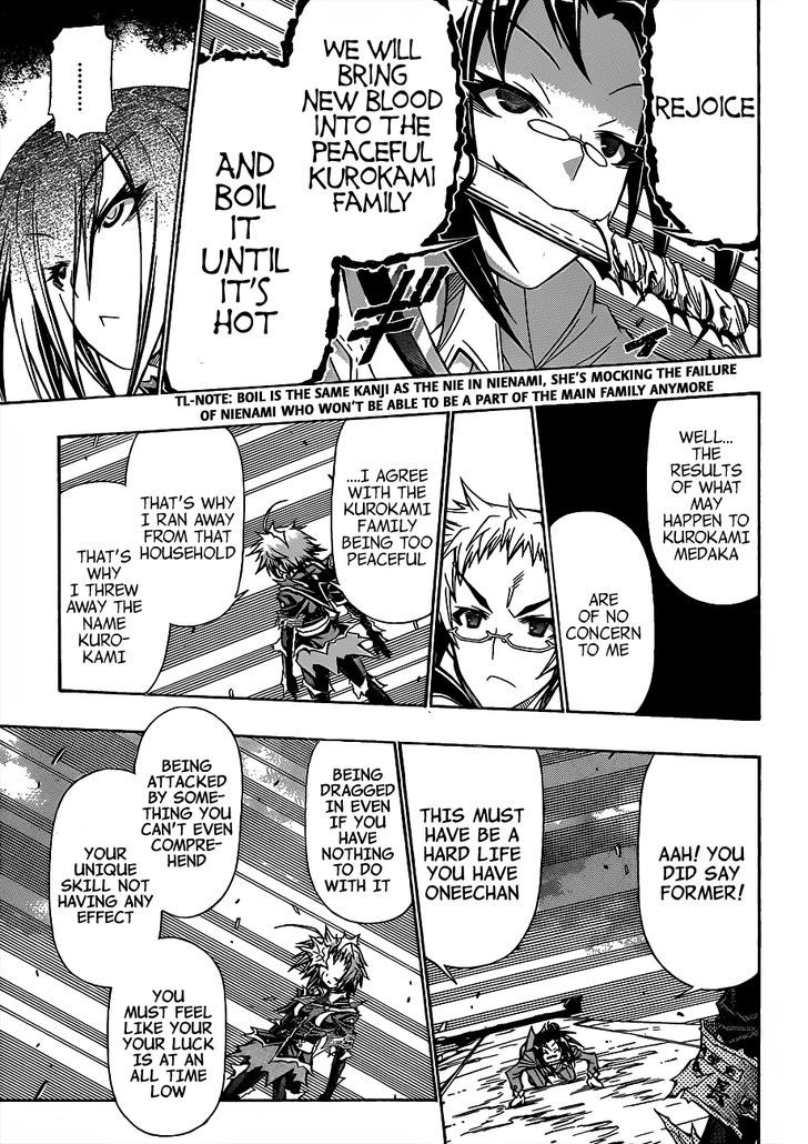 Medaka Box - Vol.17 Chapter 147 : Feel Like Your Luck Is At An All Time Low