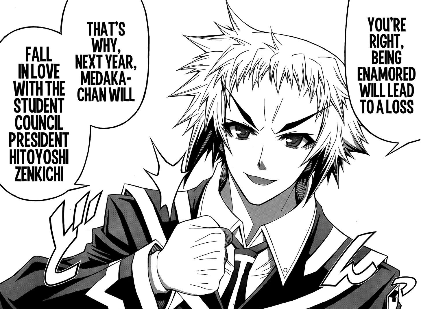 Medaka Box - Vol.15 Chapter 127 : That S Why, Next Year, Medaka-Chan Will