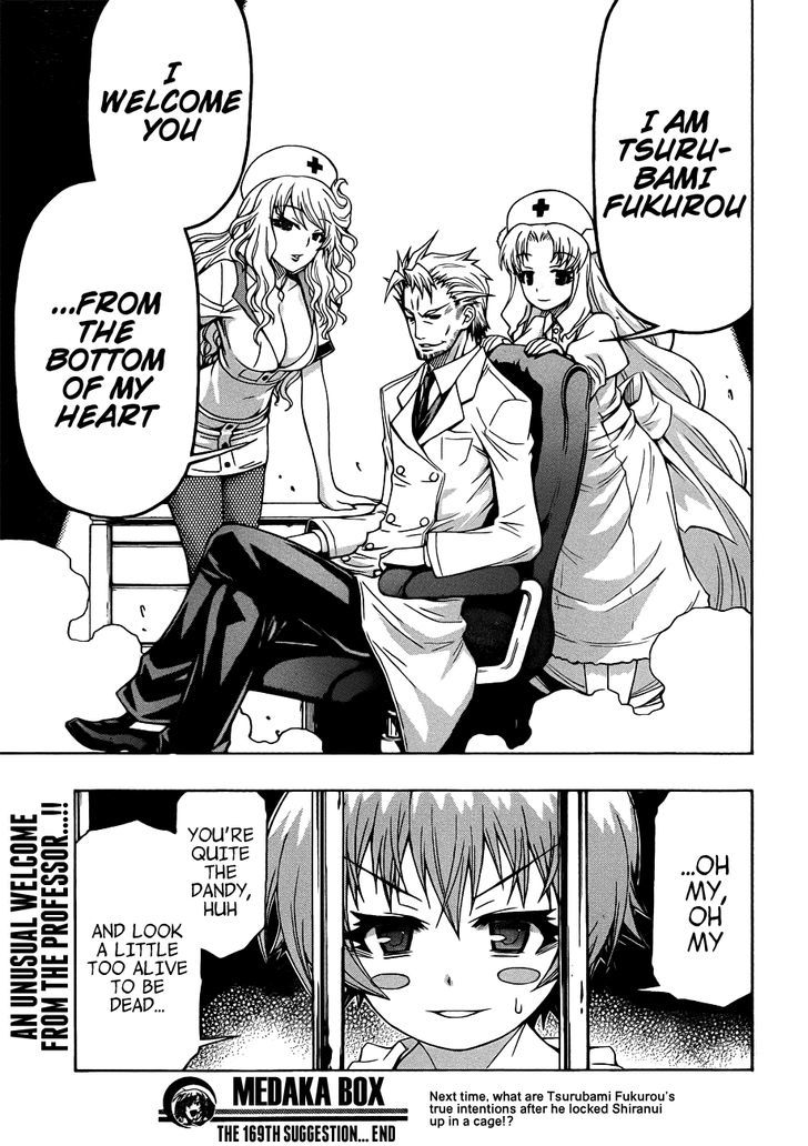 Medaka Box - Vol.20 Chapter 169 : Hakoniwa General Hospital Ruins