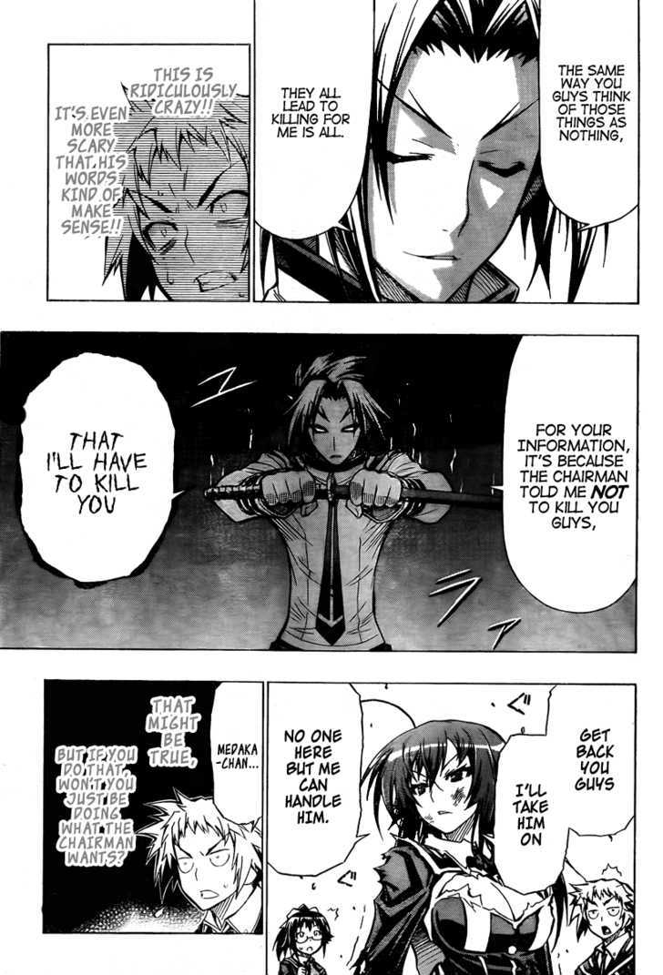 Medaka Box - Vol.4 Chapter 33 : So I Ll Kill You