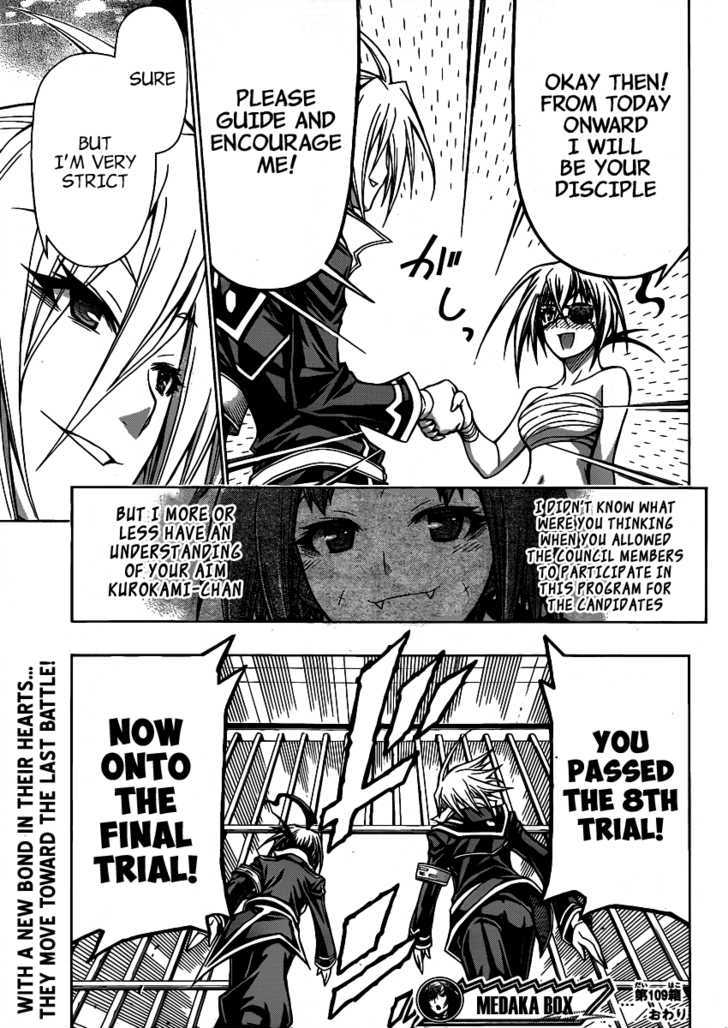 Medaka Box - Vol.13 Chapter 109 : I Think You Should Be Thankful To Those People Too