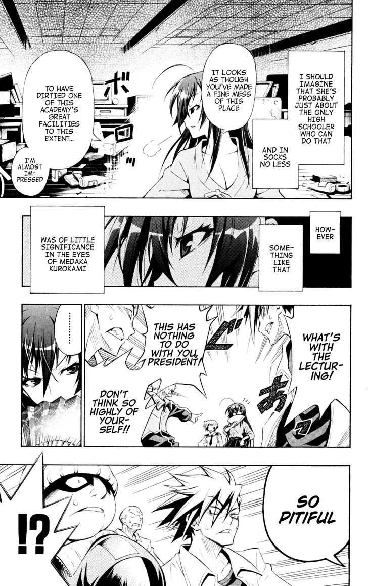 Medaka Box - Vol.1 Chapter 1 : I Call The Student Council To Action