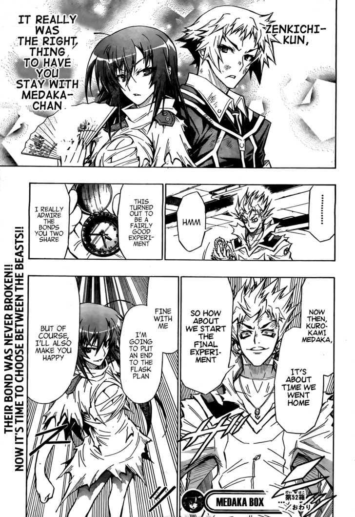 Medaka Box - Vol.6 Chapter 52 : Why Were You Born?