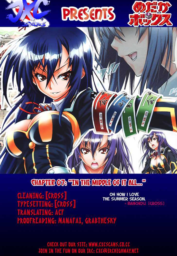 Medaka Box - Vol.1 Chapter 7 : "In The Middle Of It All..."