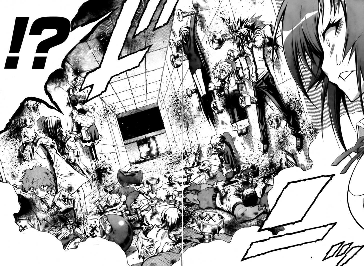 Medaka Box - Vol.7 Chapter 55 : You Did Something Bad