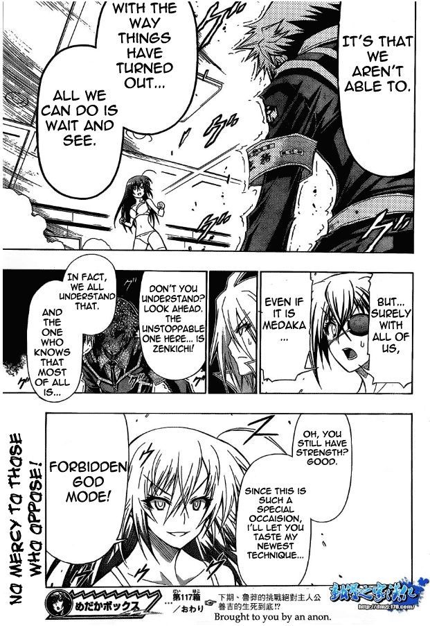 Medaka Box - Vol.14 Chapter 117 : No Mercy To Those Who Oppose