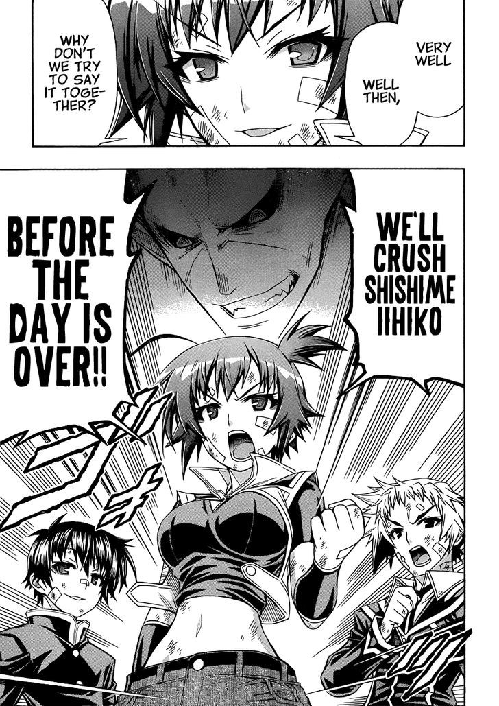 Medaka Box - Vol.20 Chapter 168 : The First And Only Bias Action