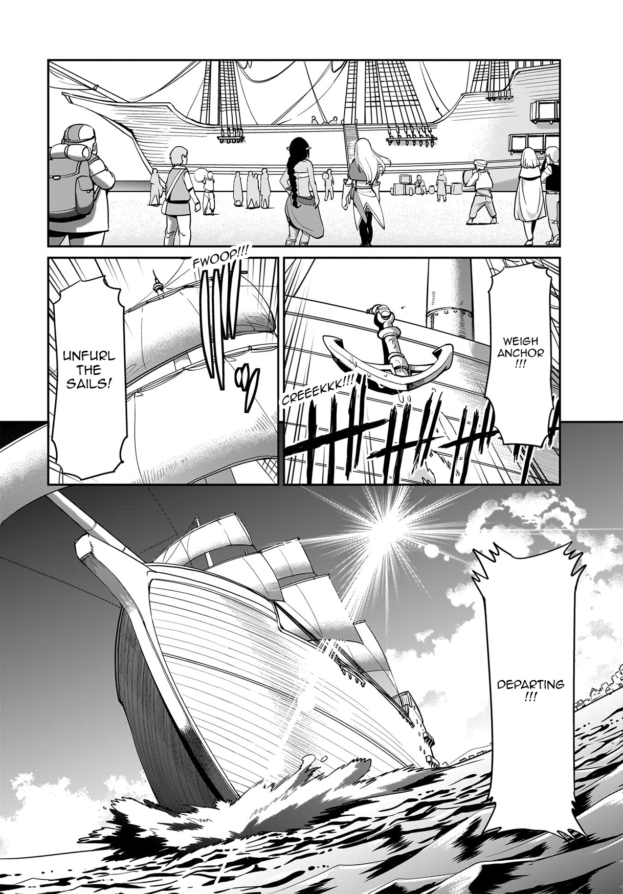 Isekai Shokan Ojisan No Ju Muso Life Sabage Suki Salary Man Ha Kaisha Owari Ni Isekai He Chokuki Suru - Vol.2 Chapter 11: An Adventure Above The Sea