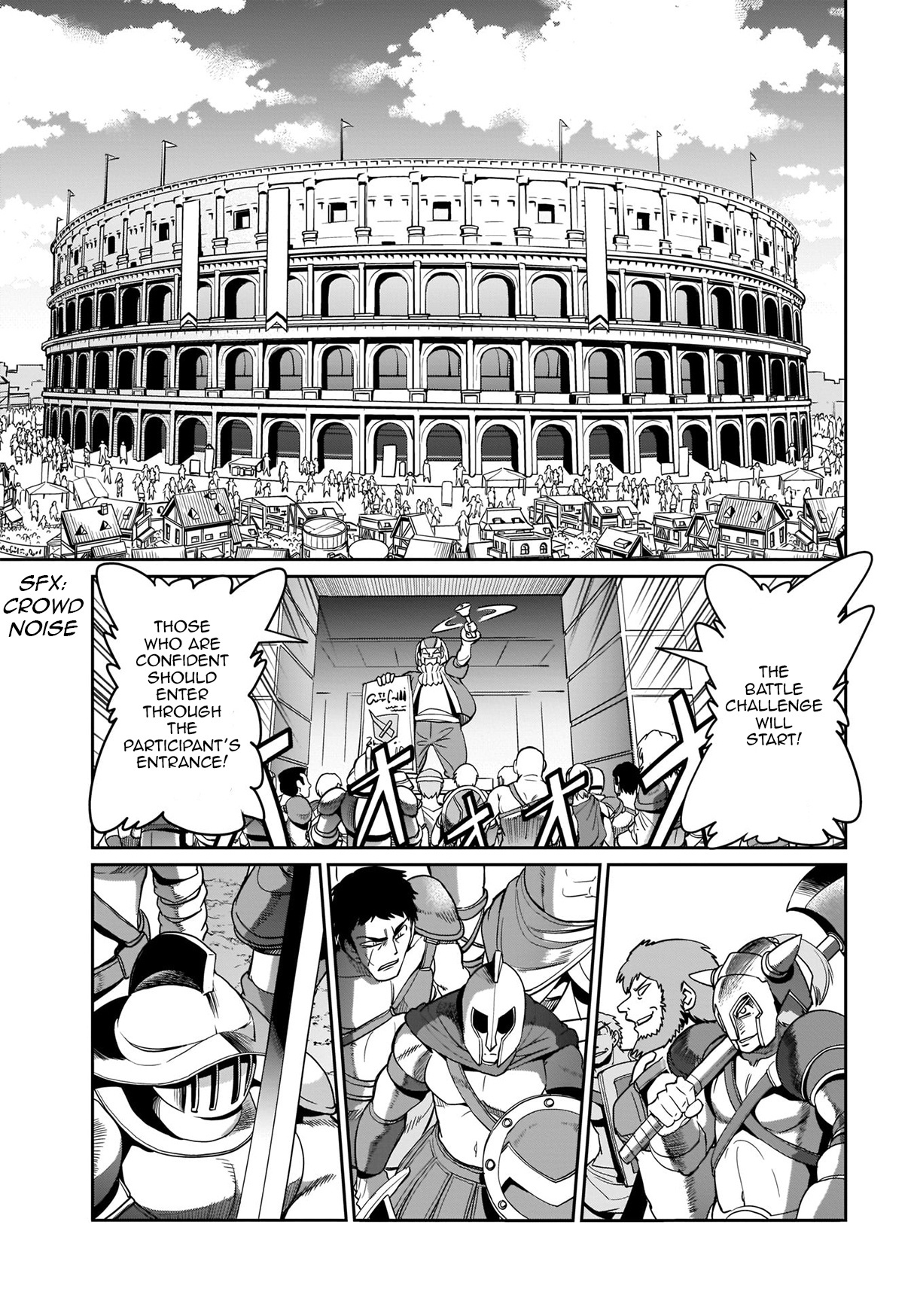 Isekai Shokan Ojisan No Ju Muso Life Sabage Suki Salary Man Ha Kaisha Owari Ni Isekai He Chokuki Suru - Vol.1 Chapter 5: Invitation To The Colosseum