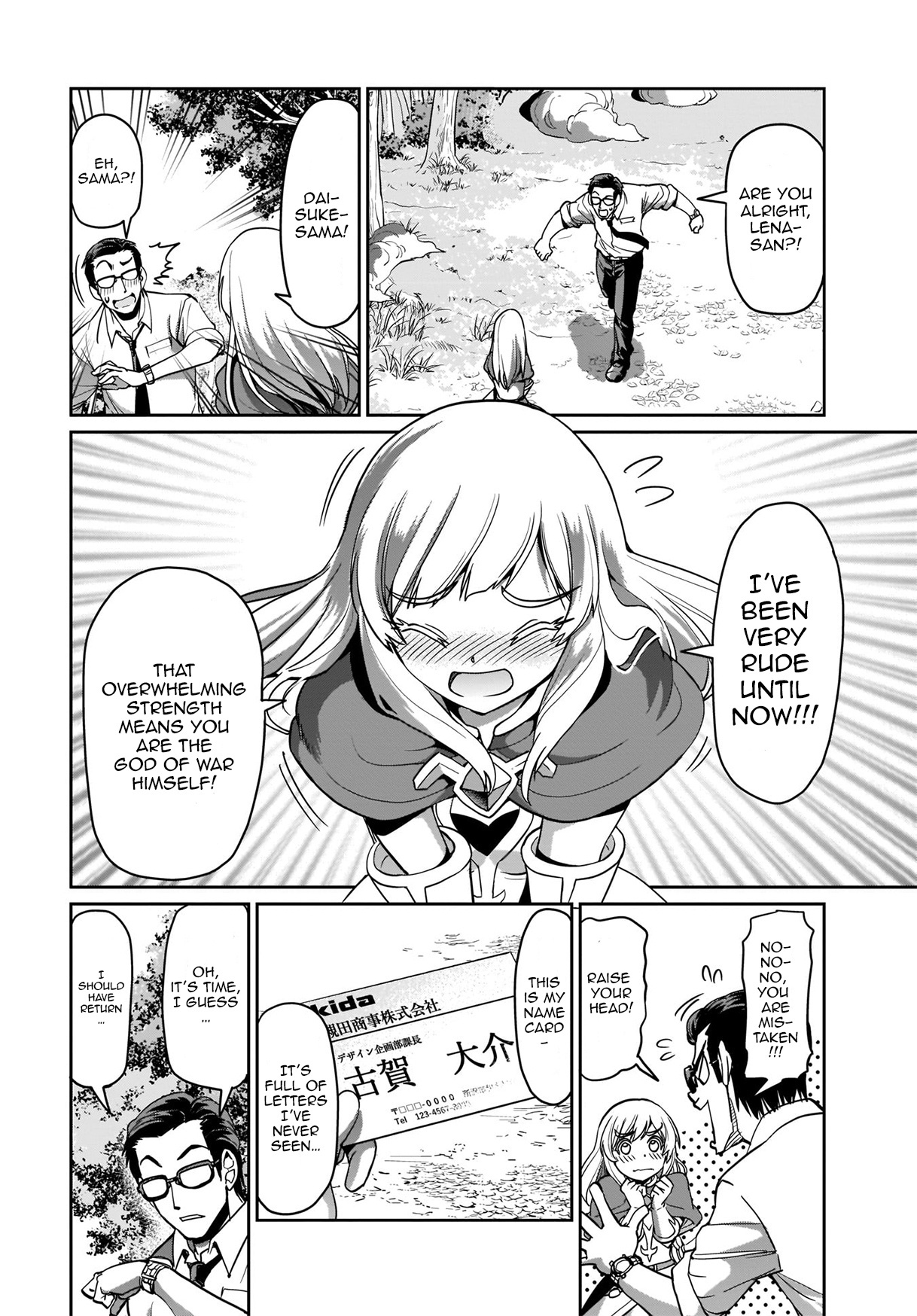 Isekai Shokan Ojisan No Ju Muso Life Sabage Suki Salary Man Ha Kaisha Owari Ni Isekai He Chokuki Suru - Vol.1 Chapter 1: Another World And Guns