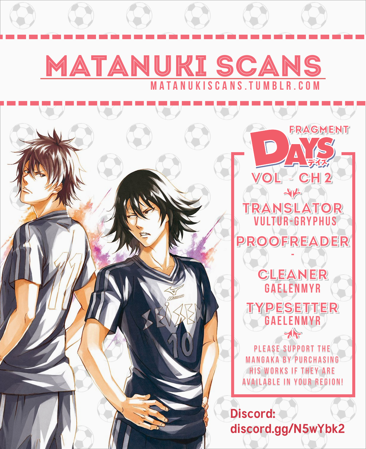 Days Fragment - Vol.1 Chapter 2: Invisible Cheering