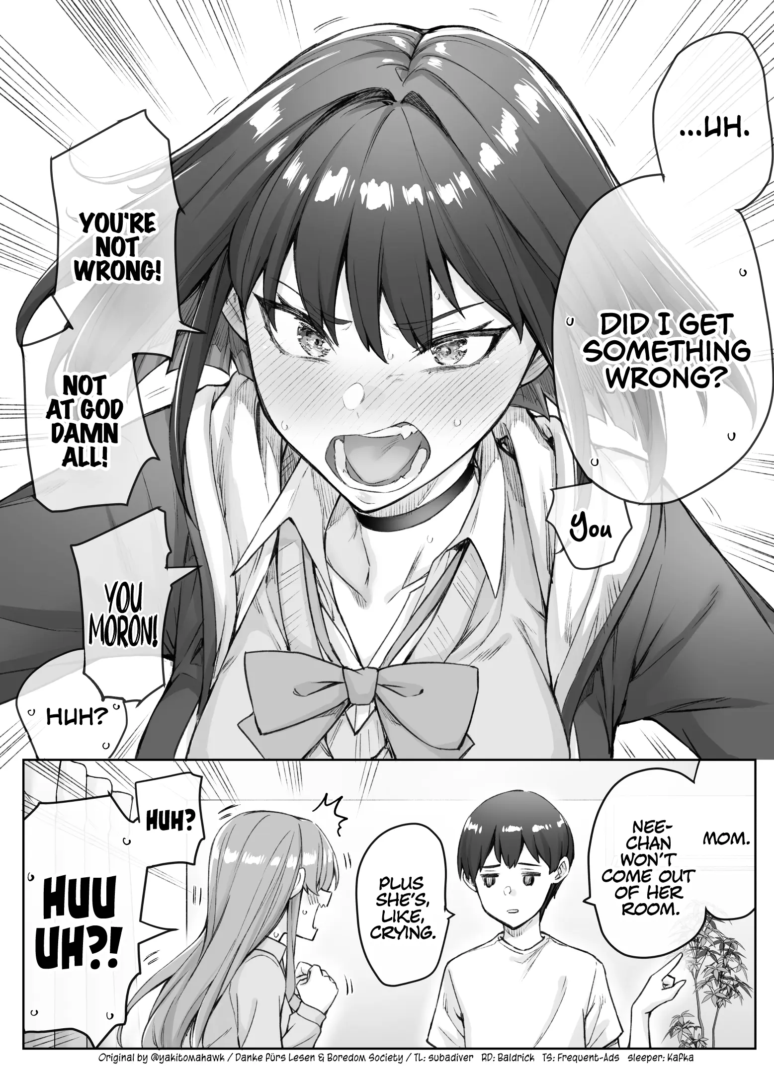 The Tsuntsuntsuntsuntsuntsun Tsuntsuntsuntsuntsundere Girl Getting Less And Less Tsun Day By Day - Vol.1 Chapter 19.2: She Wasn't A Tsunderederederedere Girlfriend Who's Less And Less Able To Hide Her Dere Day By Day - Day 35