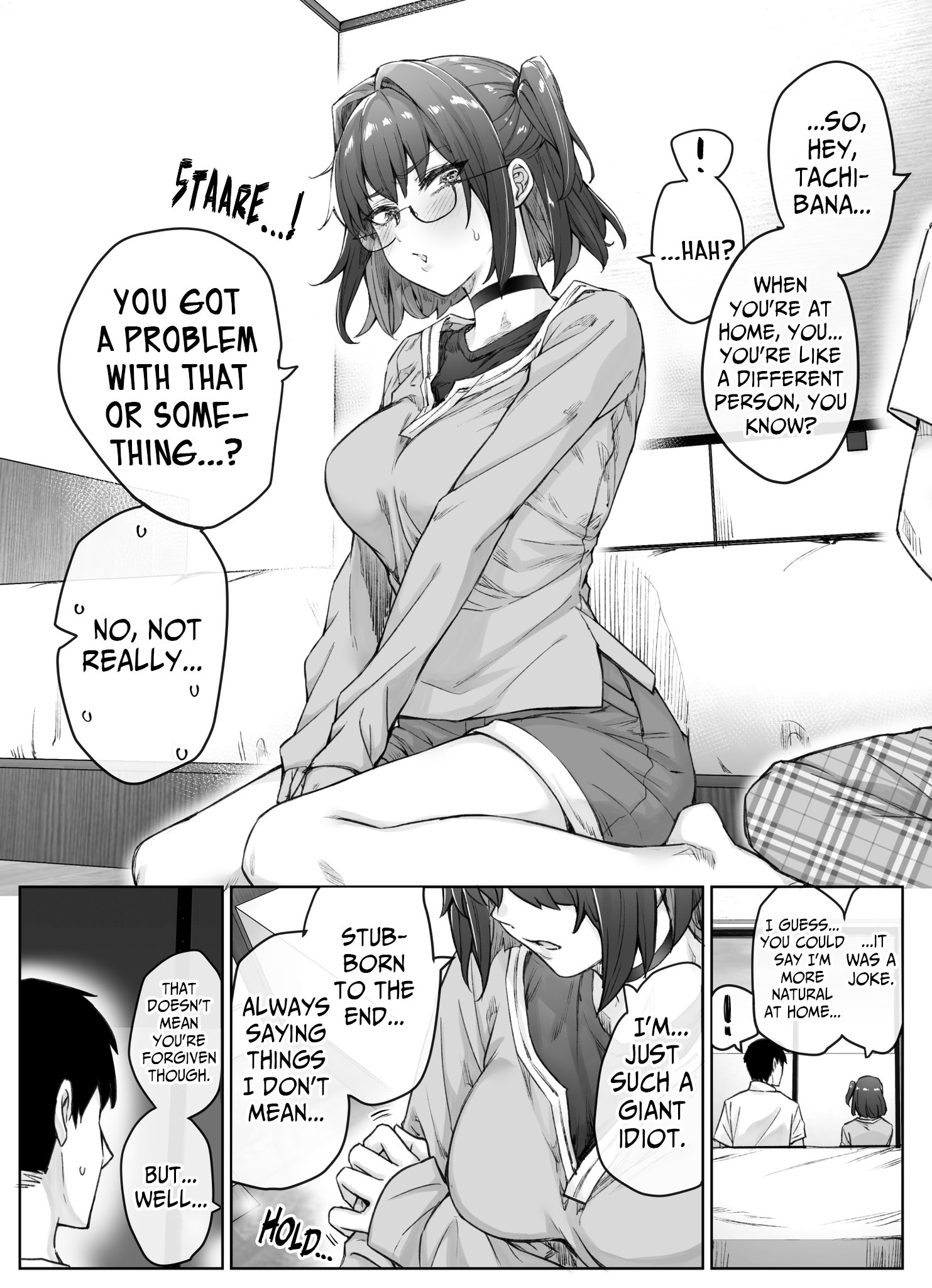 The Tsuntsuntsuntsuntsuntsun Tsuntsuntsuntsuntsundere Girl Getting Less And Less Tsun Day By Day - Chapter 44