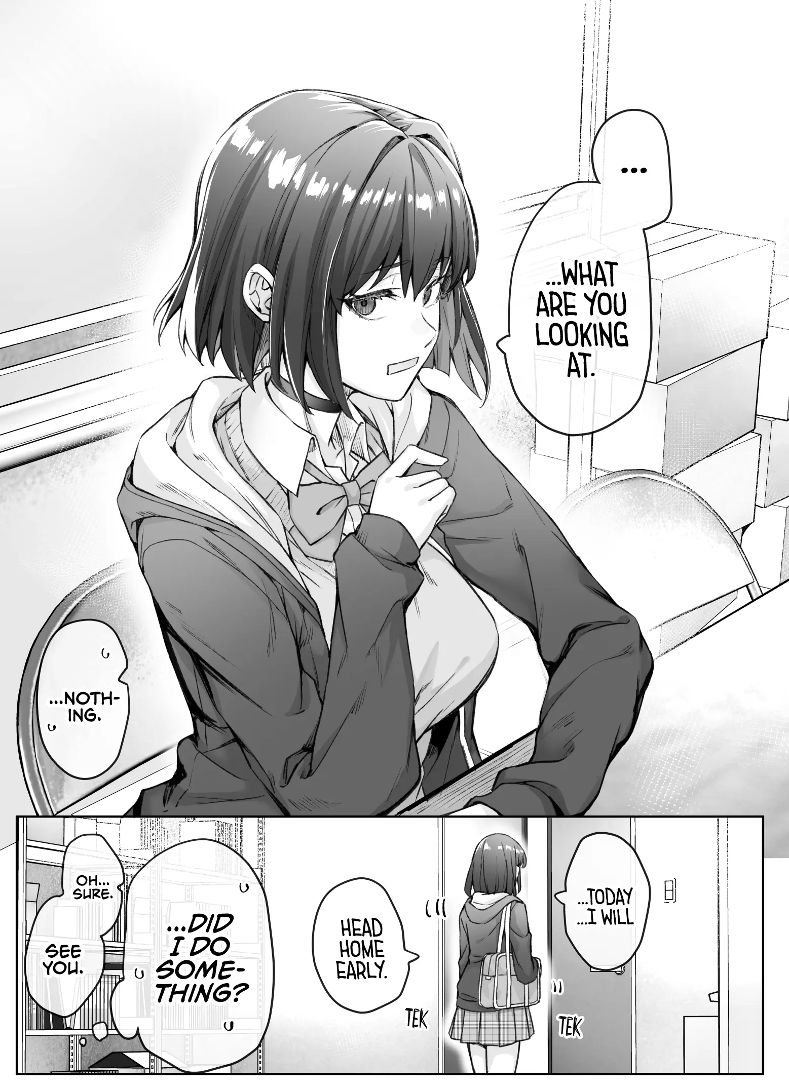 The Tsuntsuntsuntsuntsuntsun Tsuntsuntsuntsuntsundere Girl Getting Less And Less Tsun Day By Day - Vol.1 Chapter 16.1: The Tsunderedere-Chan Who's Less And Less Able To Hold Her Dere Back Day By Day - Day 28