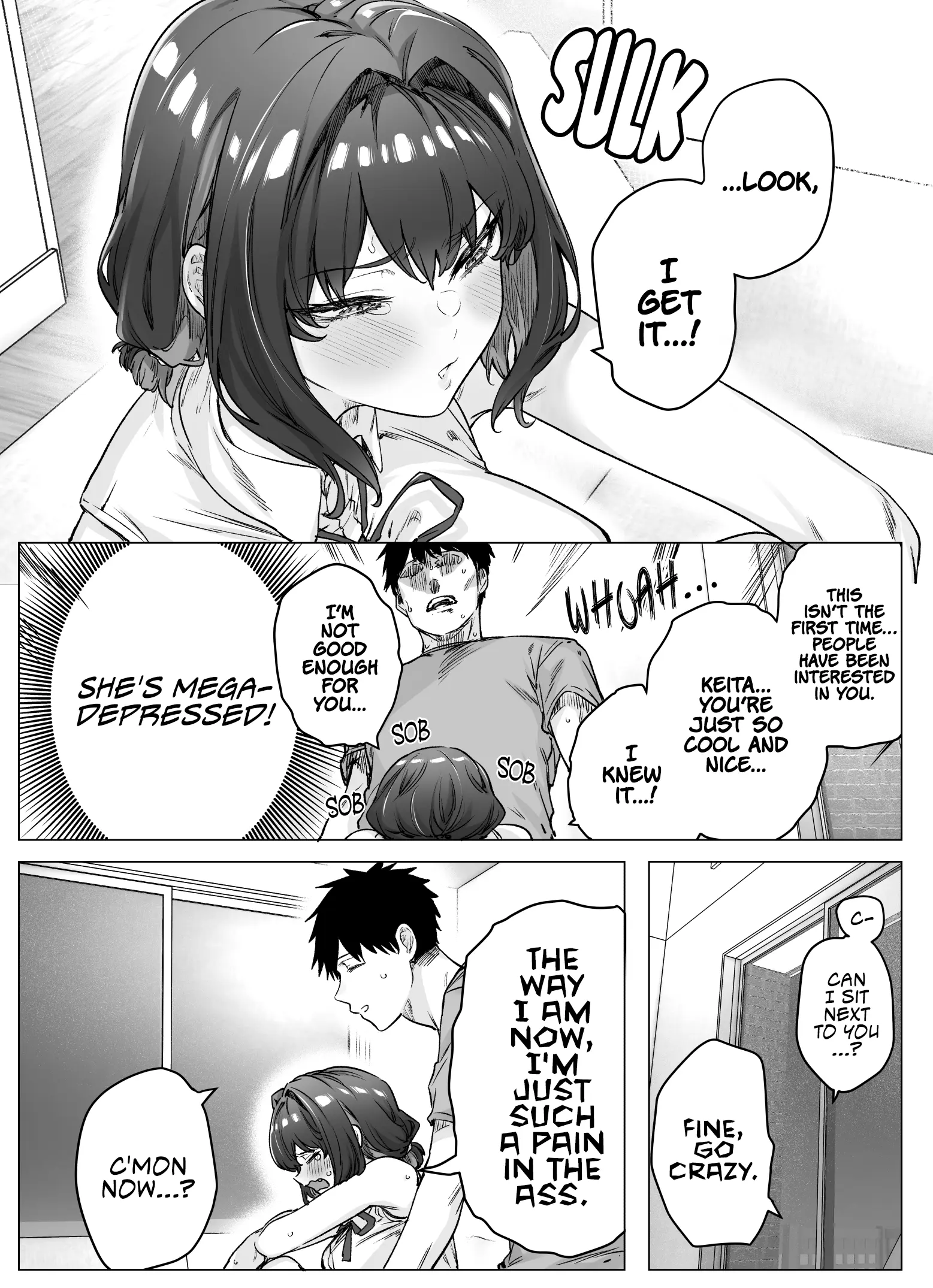 The Tsuntsuntsuntsuntsuntsun Tsuntsuntsuntsuntsundere Girl Getting Less And Less Tsun Day By Day - Vol.2 Chapter 55.4: The Tsunderederederedere Girlfriend Whose Dere Runs Wild Again - Day 87