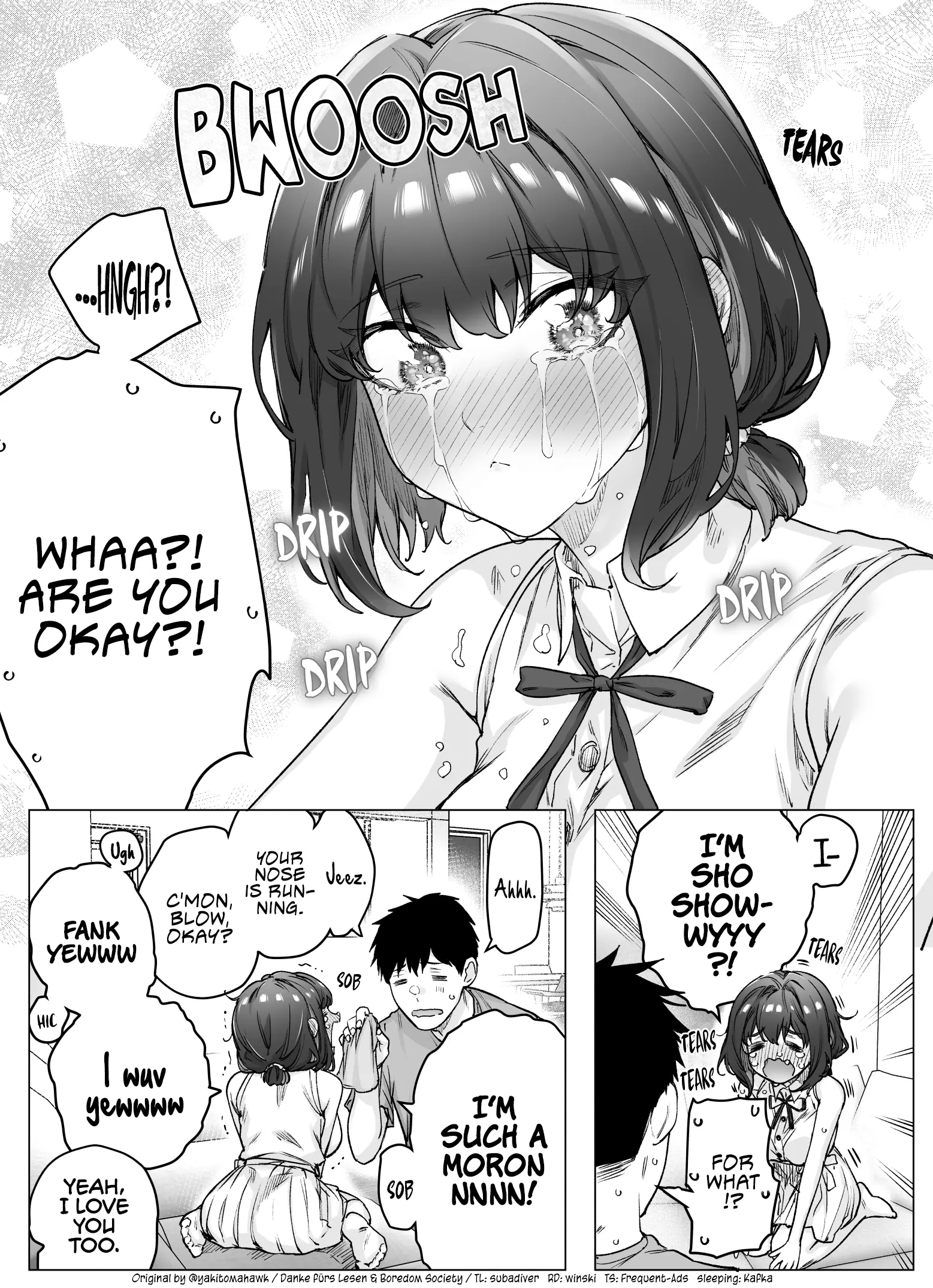 The Tsuntsuntsuntsuntsuntsun Tsuntsuntsuntsuntsundere Girl Getting Less And Less Tsun Day By Day - Vol.2 Chapter 55.4: The Tsunderederederedere Girlfriend Whose Dere Runs Wild Again - Day 87