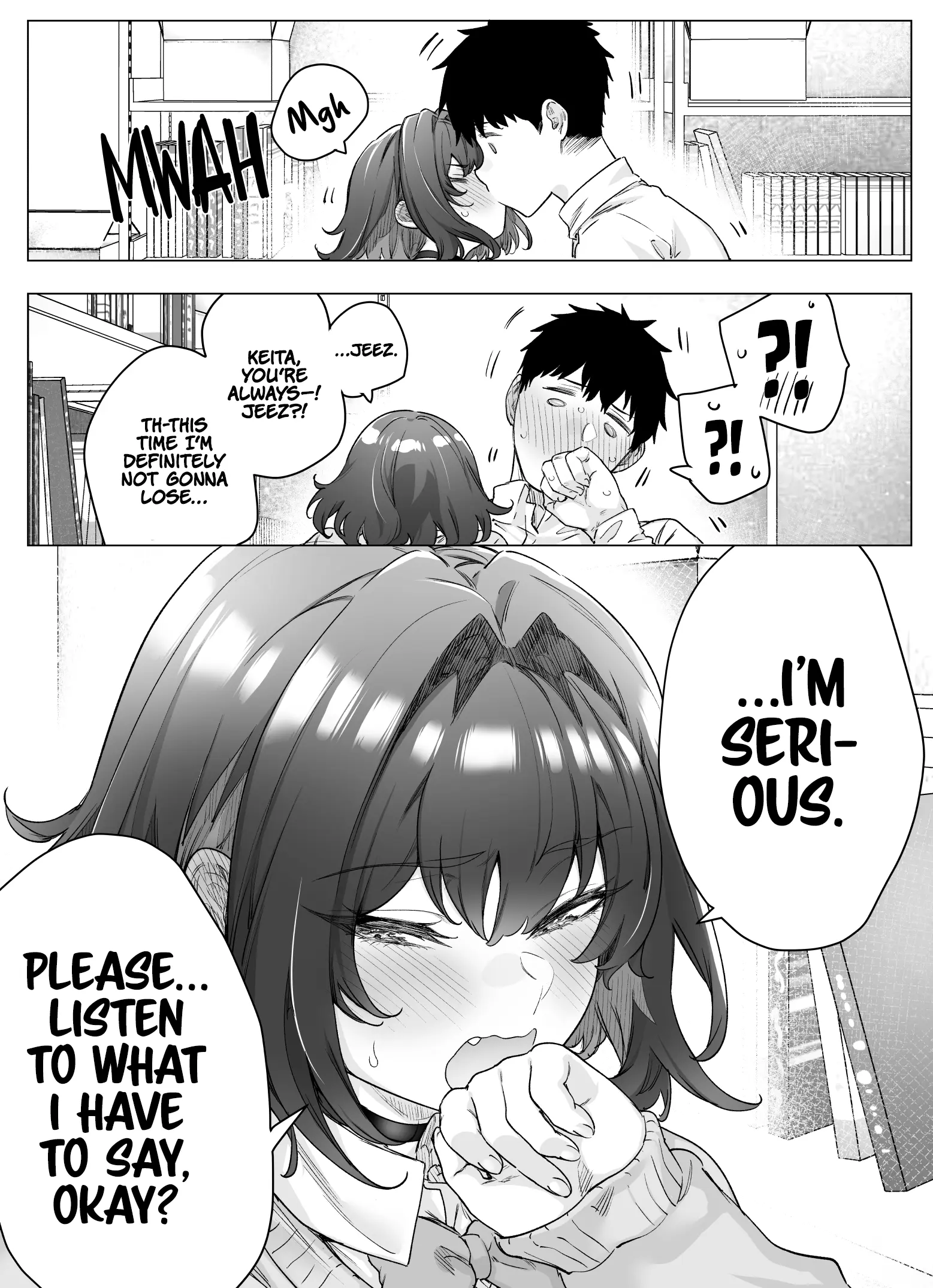 The Tsuntsuntsuntsuntsuntsun Tsuntsuntsuntsuntsundere Girl Getting Less And Less Tsun Day By Day - Vol.2 Chapter 71.1: Day 105: This Time Tsundere-Chan Wants To Properly Convey Her Love