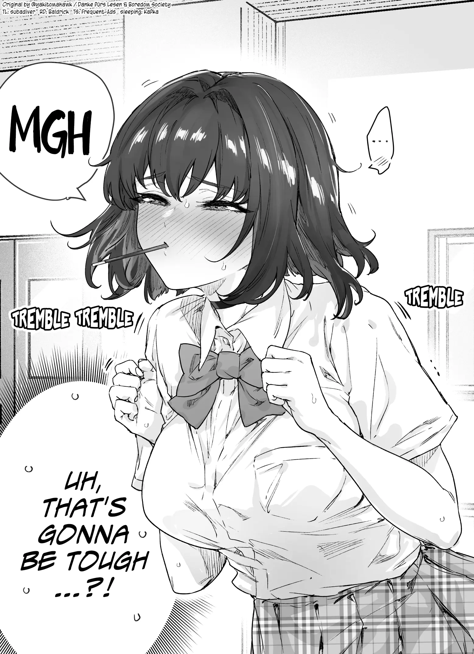 The Tsuntsuntsuntsuntsuntsun Tsuntsuntsuntsuntsundere Girl Getting Less And Less Tsun Day By Day - Vol.1 Chapter 38.5: The Tsundere-Chan Who Loses The Pocky Game After Five Seconds - Day 66.5