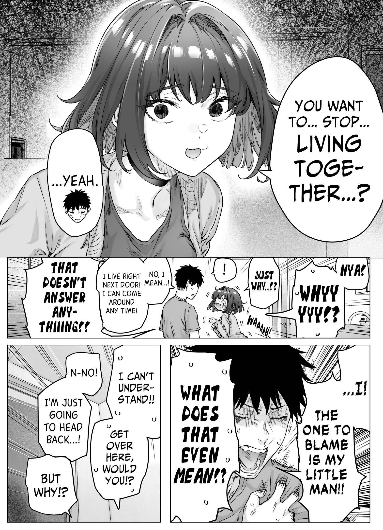 The Tsuntsuntsuntsuntsuntsun Tsuntsuntsuntsuntsundere Girl Getting Less And Less Tsun Day By Day - Chapter 79