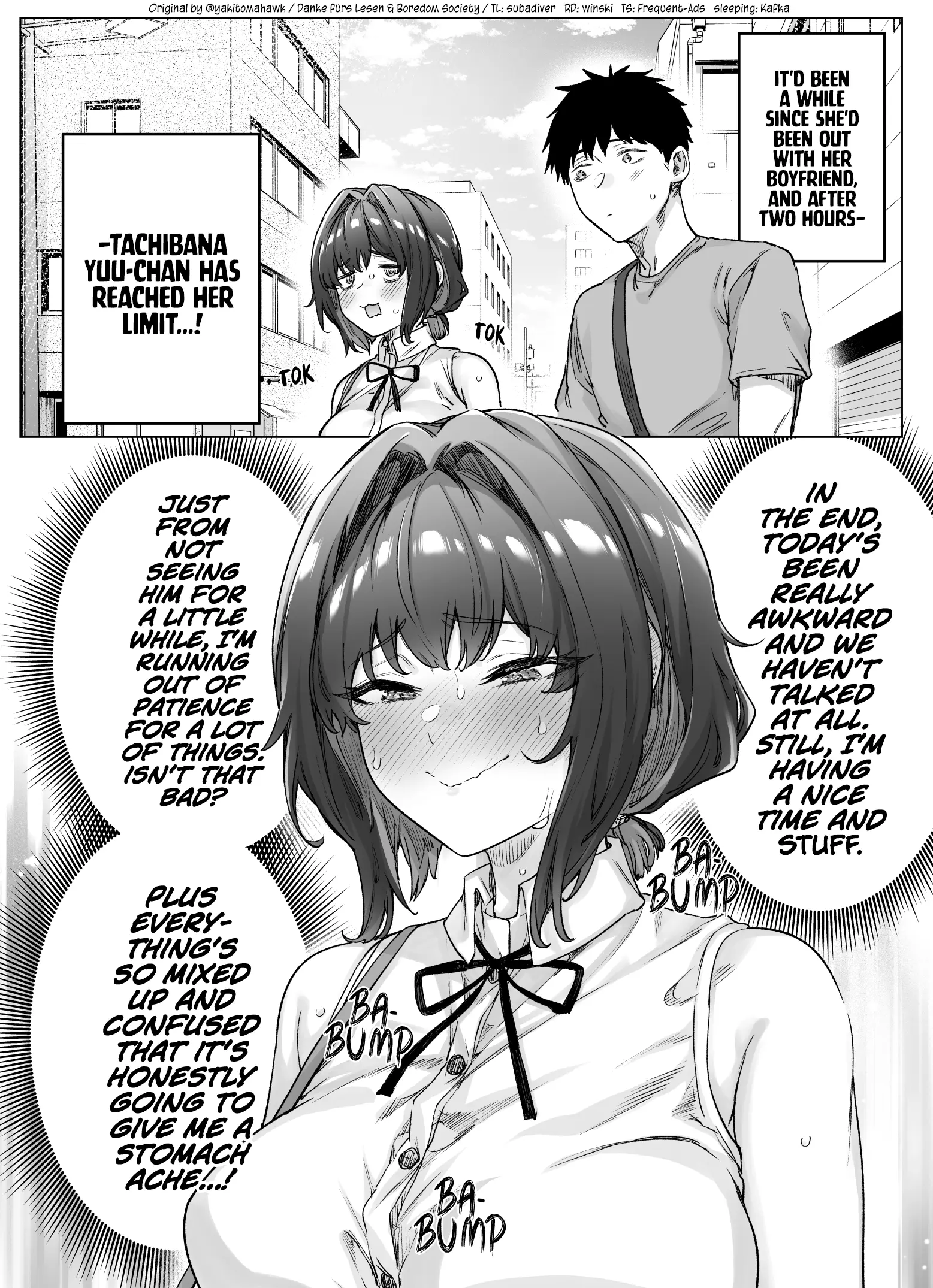 The Tsuntsuntsuntsuntsuntsun Tsuntsuntsuntsuntsundere Girl Getting Less And Less Tsun Day By Day - Vol.2 Chapter 55.2: The Tsunderedere Girlfriend Whose Dere Runs Wild Again - Day 85