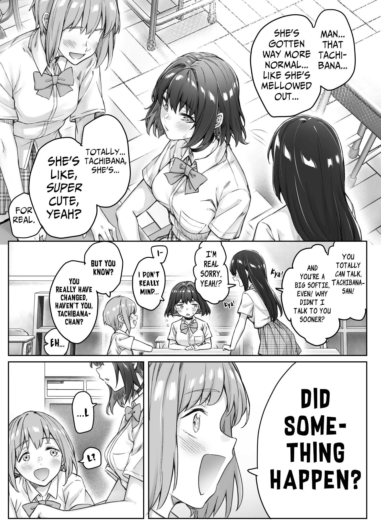 The Tsuntsuntsuntsuntsuntsun Tsuntsuntsuntsuntsundere Girl Getting Less And Less Tsun Day By Day - Chapter 63