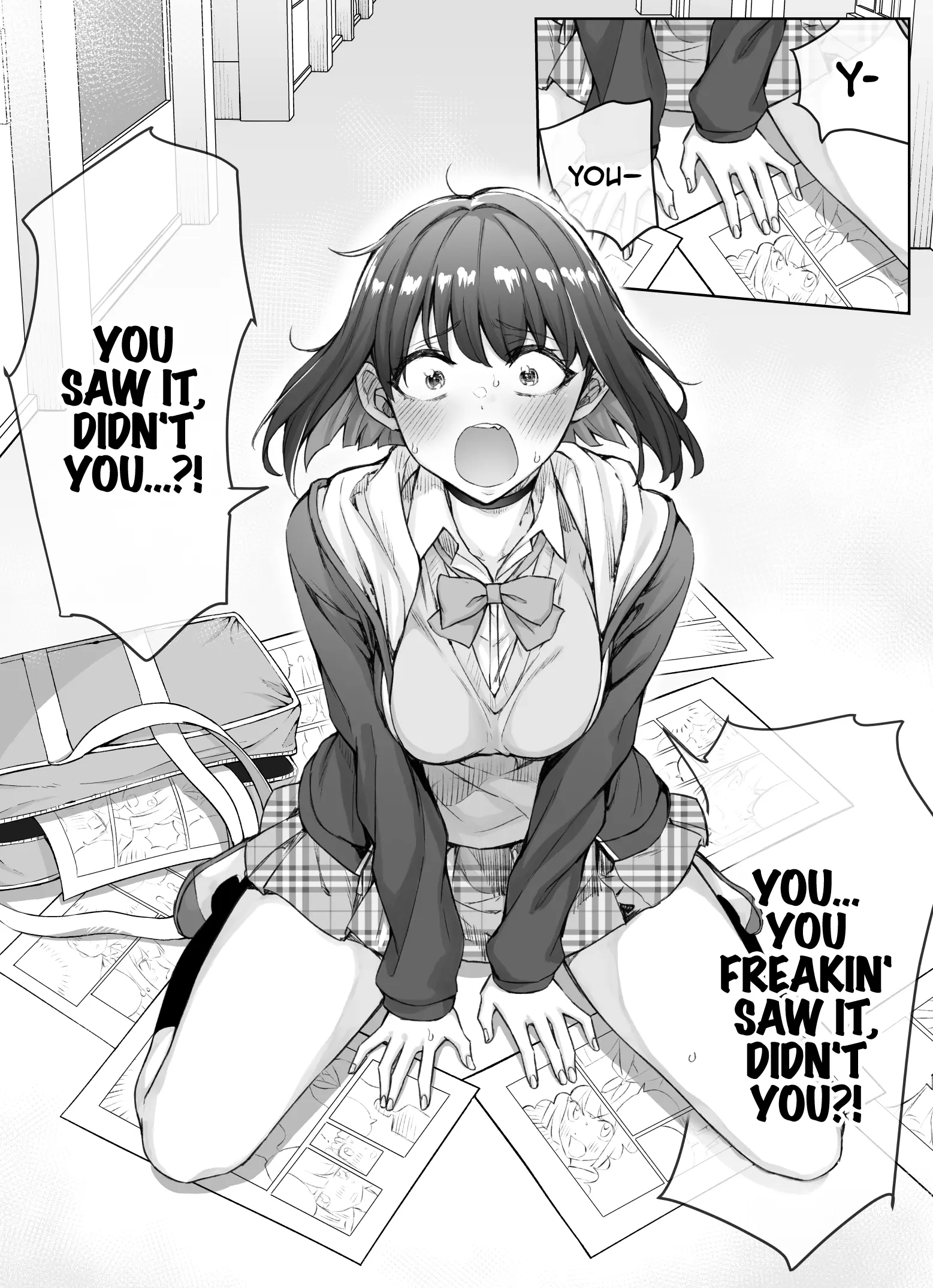 The Tsuntsuntsuntsuntsuntsun Tsuntsuntsuntsuntsundere Girl Getting Less And Less Tsun Day By Day - Vol.1 Chapter 17.1: The Tsunderederederedere-Chan Who's Less And Less Able To Hold Her Dere Back Day By Day - Day 30