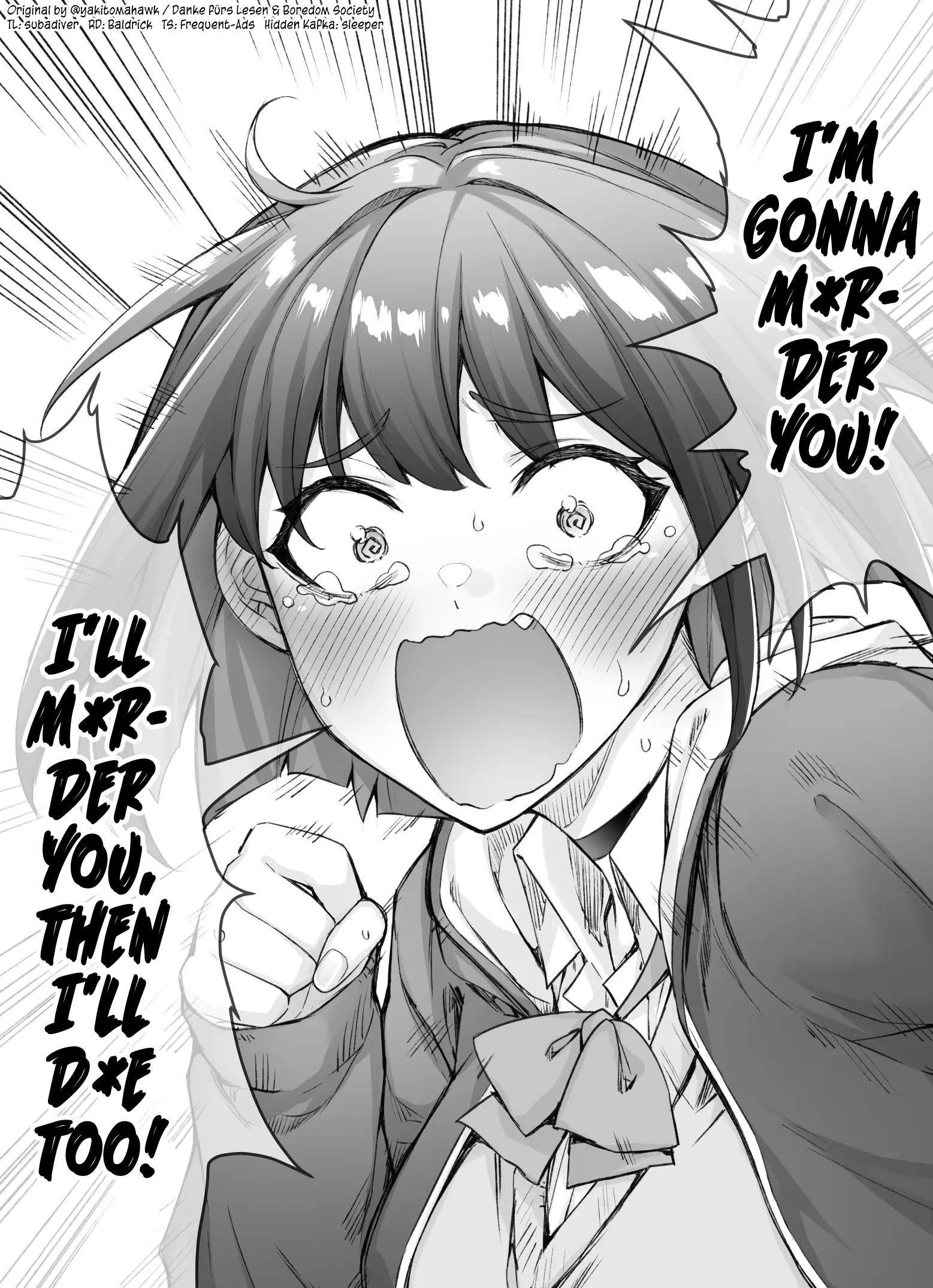 The Tsuntsuntsuntsuntsuntsun Tsuntsuntsuntsuntsundere Girl Getting Less And Less Tsun Day By Day - Vol.1 Chapter 17.1: The Tsunderederederedere-Chan Who's Less And Less Able To Hold Her Dere Back Day By Day - Day 30