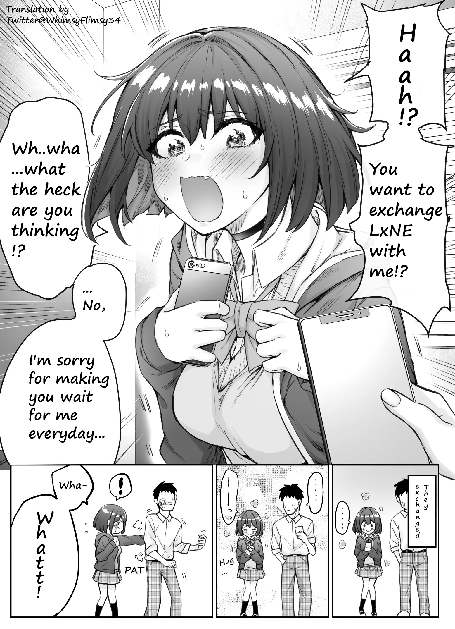 The Tsuntsuntsuntsuntsuntsun Tsuntsuntsuntsuntsundere Girl Getting Less And Less Tsun Day By Day - Vol.1 Chapter 14.1