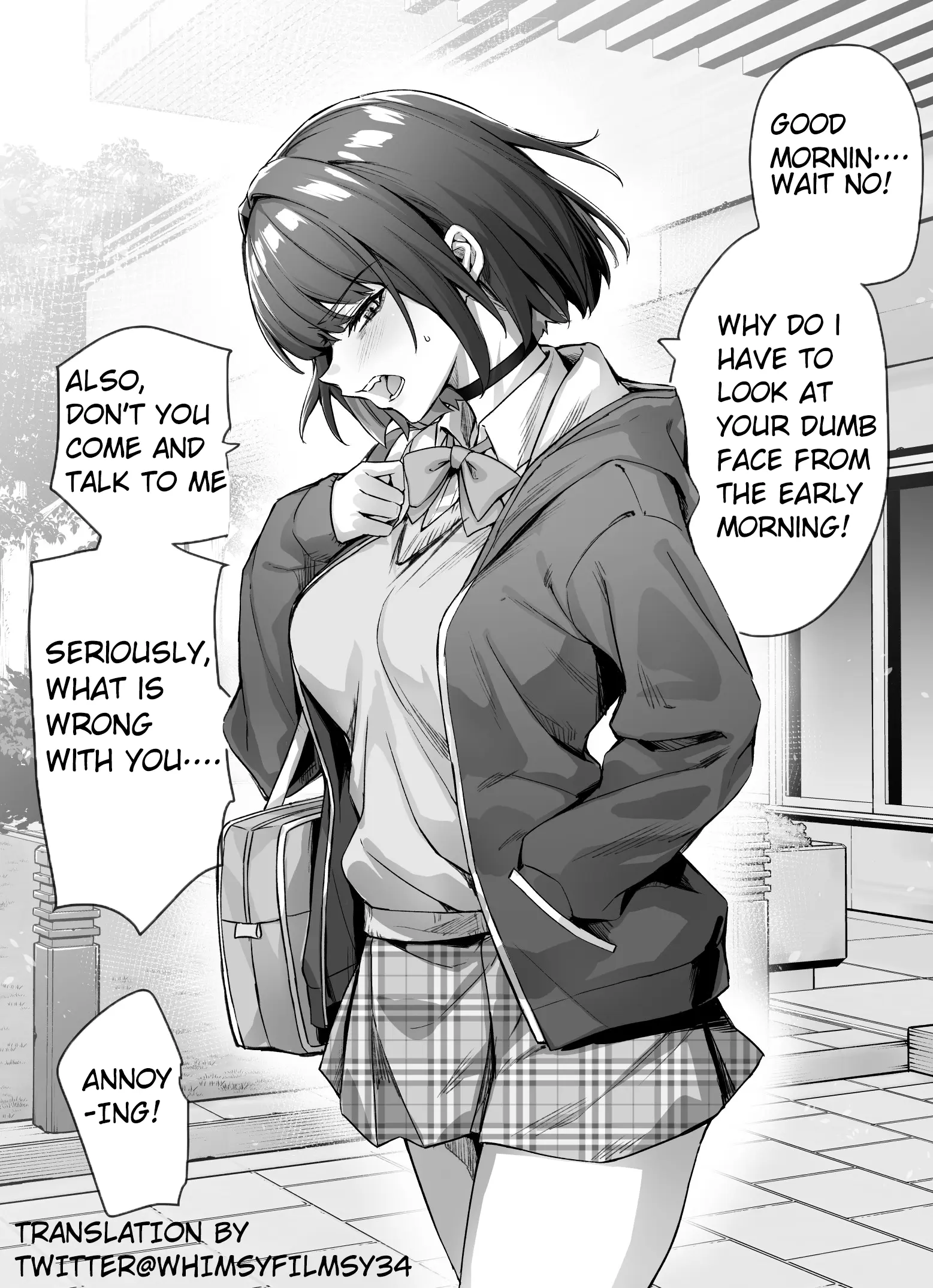 The Tsuntsuntsuntsuntsuntsun Tsuntsuntsuntsuntsundere Girl Getting Less And Less Tsun Day By Day - Vol.1 Chapter 7.1