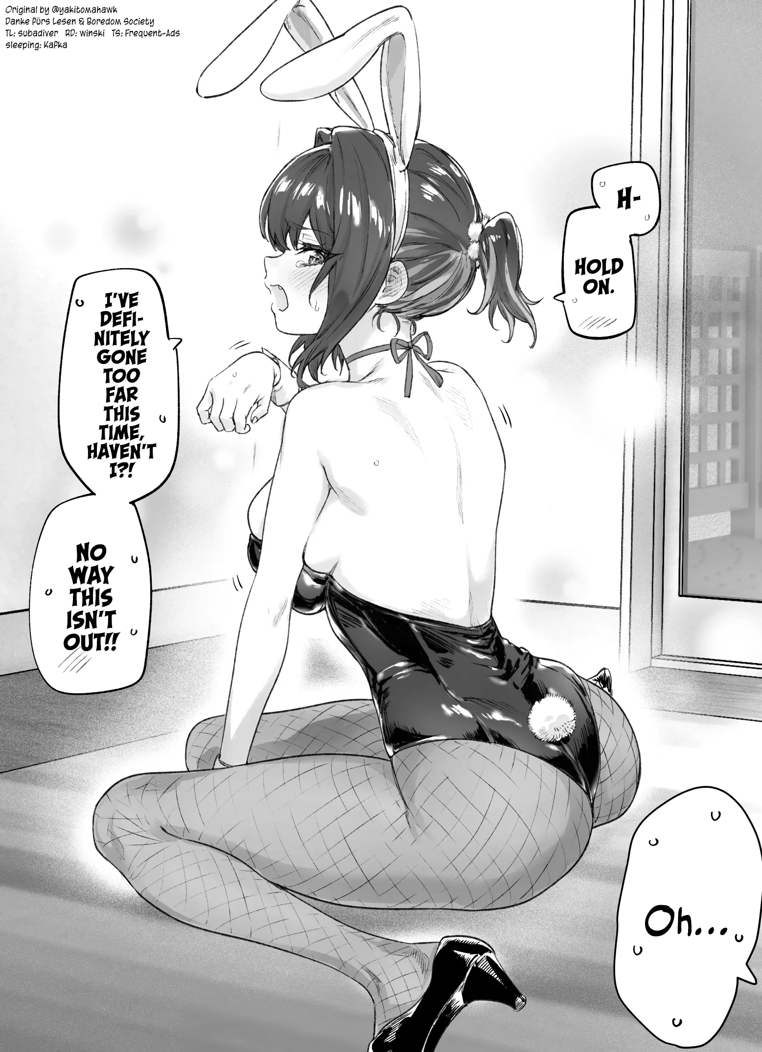 The Tsuntsuntsuntsuntsuntsun Tsuntsuntsuntsuntsundere Girl Getting Less And Less Tsun Day By Day - Vol.2 Chapter 54.5: The Tsundere Bunnygirl Girlfriend Who's Gone Too Far In A Lot Of Ways