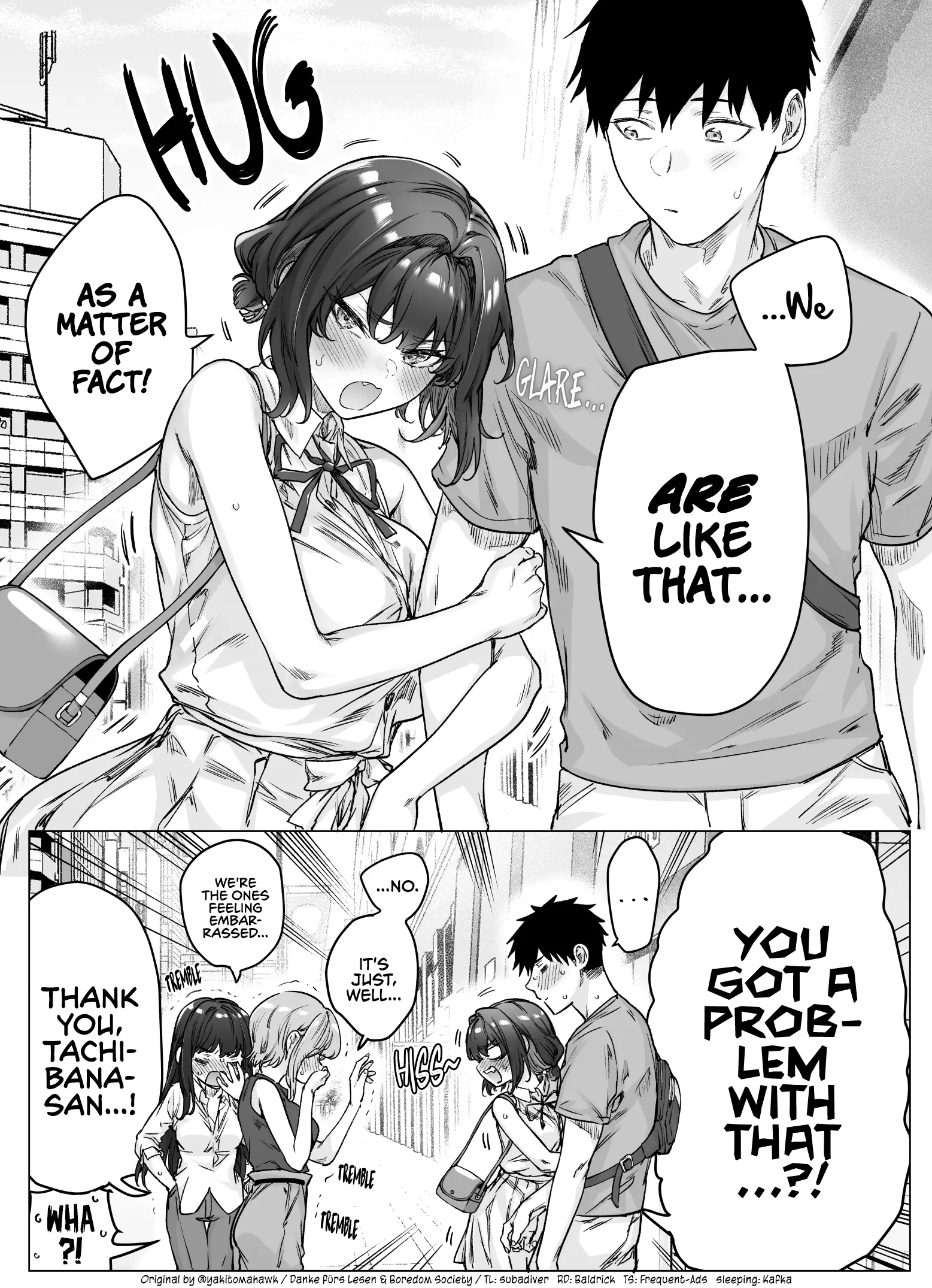 The Tsuntsuntsuntsuntsuntsun Tsuntsuntsuntsuntsundere Girl Getting Less And Less Tsun Day By Day - Vol.2 Chapter 55.3: The Tsunderederedere Girlfriend Whose Dere Runs Wild Again - Day 86