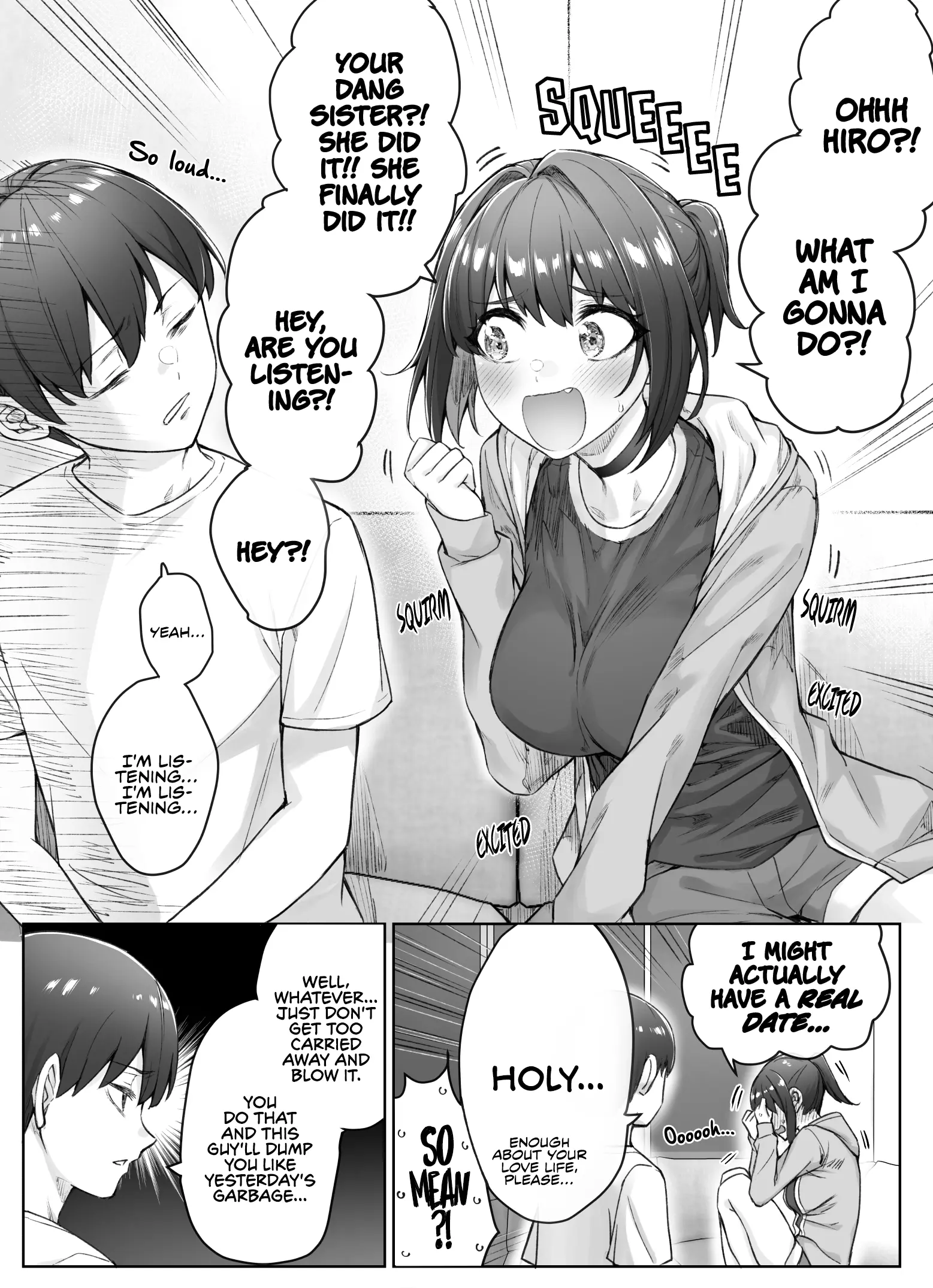 The Tsuntsuntsuntsuntsuntsun Tsuntsuntsuntsuntsundere Girl Getting Less And Less Tsun Day By Day - Vol.1 Chapter 26.2: The Tsunderedere-Chan Who Tries To Communicate Her Dere More And More Day By Day - Day 46